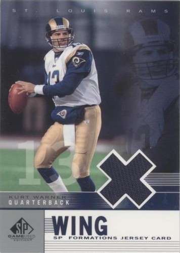 2003 SP Game Used Edition Kurt Warner #F1-KW