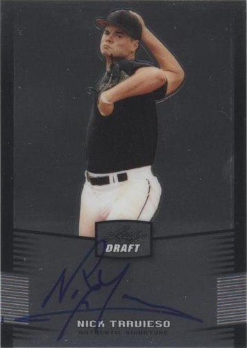 2012 Leaf Metal Draft - Nick Travieso #BA-NT1