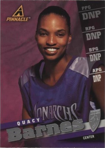 1998 Pinnacle WNBA - Quacy Barnes #59