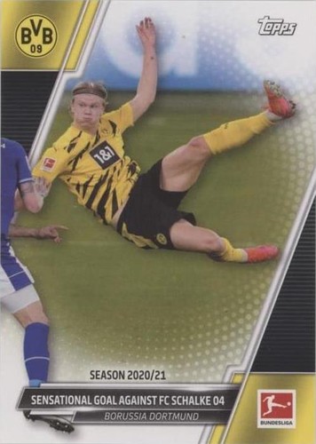 PSA10 2020 Topps NOW ハーランド 最速20ゴール記念 PSA10 2020 Topps Now UEFA ハーランド 最速20ゴール