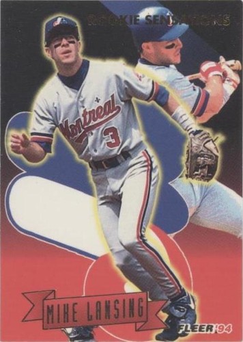 1994 Fleer - Mike Lansing #10
