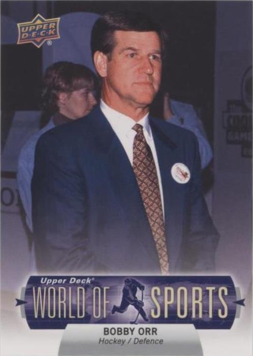 2011 Upper Deck World of Sports - Bobby Orr #370