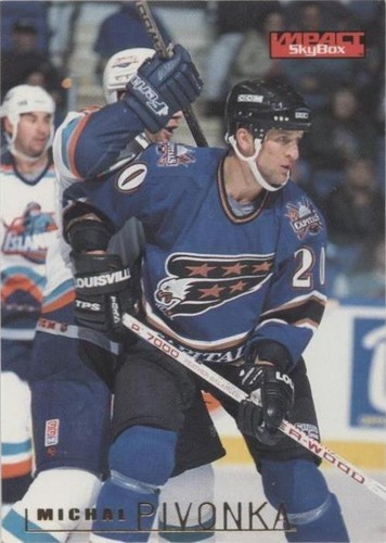 1995-96 Skybox Impact - Michal Pivonka #180