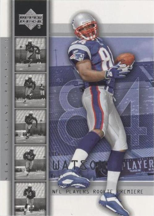 2004 Upper Deck NFL Players Rookie Premiere Ben Watson #9