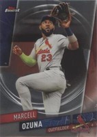 2019 Topps Finest - Marcell Ozuna #103