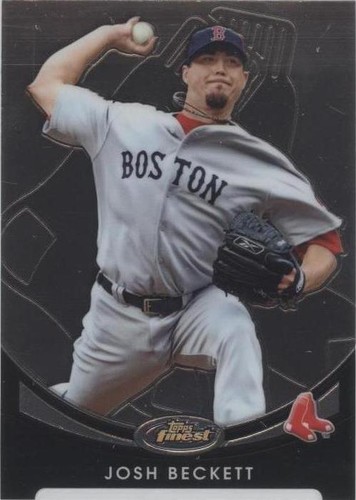 2010 Topps Finest - Josh Beckett #75