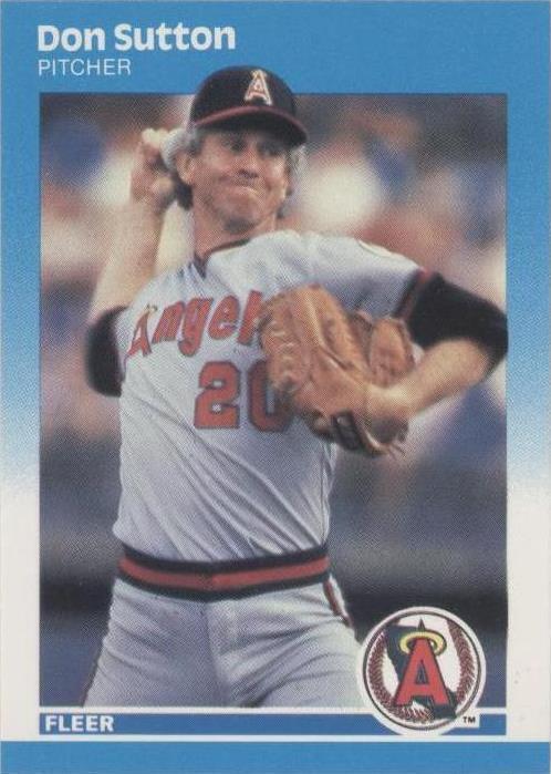 Fleer 1987 - Don Sutton #93