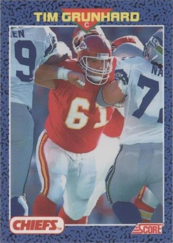 1991 Score Young Superstars Tim Grunhard #35