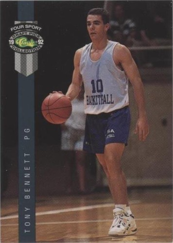 1992 Classic Four Sport Draft Pick Collection - Tony Bennett #4