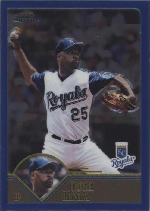 Topps 2003 cromo comercializado y novatos - José Lima #T53