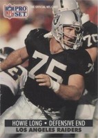 1991 Pro Set Mobil FACT Howie Long #191