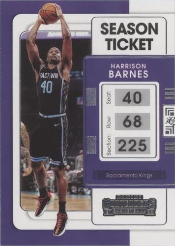 2021-22 Panini Contenders - Harrison Barnes #79