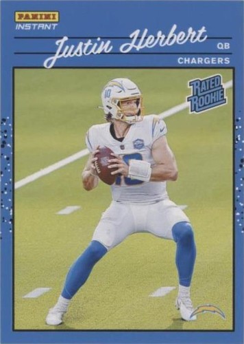 2020 Panini Instant NFL Justin Herbert #RR4
