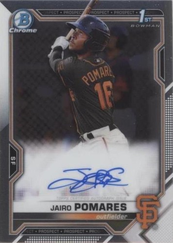 2021 Bowman - Jairo Pomares #CPA-JP