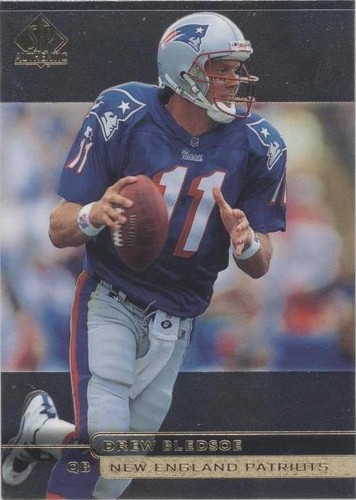 1998 SP Authentic Drew Bledsoe #88