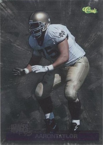 1995 Classic Images Four Sport Aaron Taylor #72