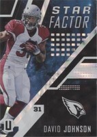 2017 Panini Unparalleled David Johnson #SF-DJ