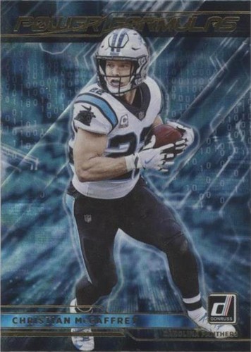 2021 Panini Donruss Christian McCaffrey #PF4