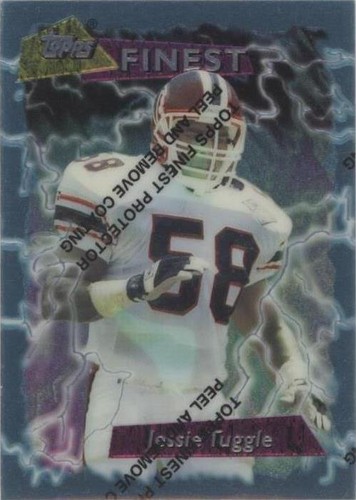 1995 Topps Finest Jessie Tuggle #115