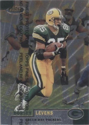 1999 Topps Finest Dorsey Levens #56