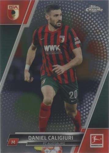 2021-22 Topps Chrome Bundesliga Daniel Caligiuri #2