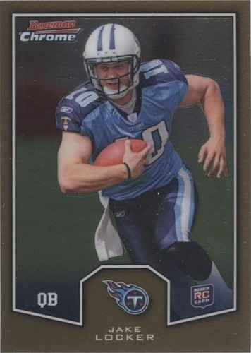 2011 Topps Chrome Jake Locker #BCR-17