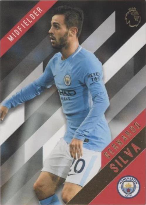 2017-18 Topps Premier League Gold Bernardo Silva #81