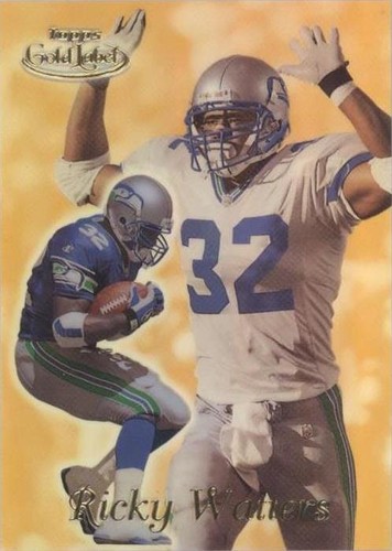 1999 Topps Gold Label Ricky Watters #9