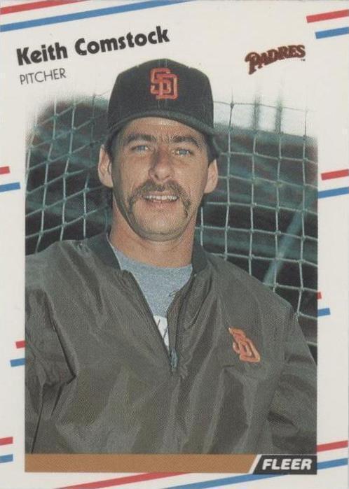 1988 Fleer - Keith Comstock #579