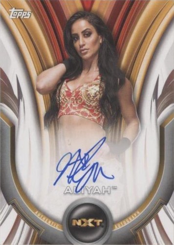 2020 Topps WWE Women's Division - Aliyah #A-AL