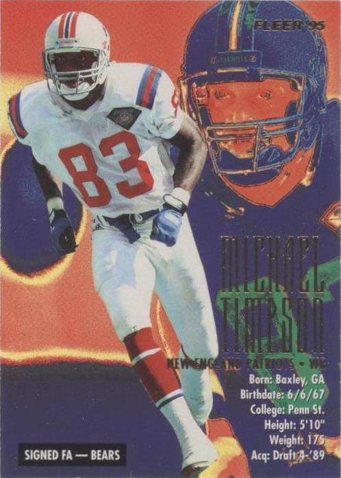 1995 Fleer Michael Timpson #259
