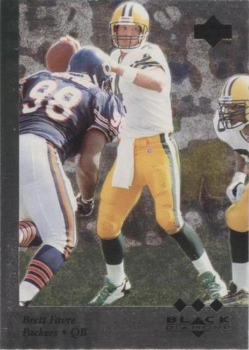 1997 Upper Deck Black Diamond Brett Favre #154