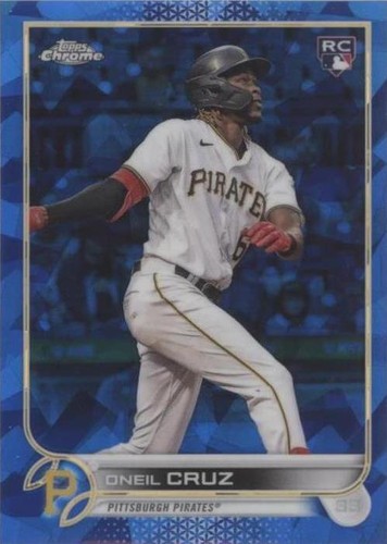 2022 Topps Chrome Sapphire Edition - Oneil Cruz #537