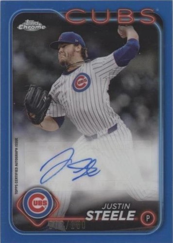 2024 Topps Chrome Update Series - Justin Steele #AC-JST