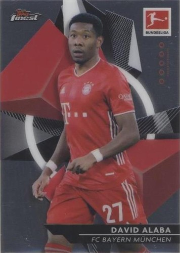 2020-21 Topps Finest Bundesliga David Alaba #83