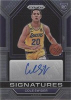 2022-23 Panini Prizm - Cole Swider #RSA-CSW