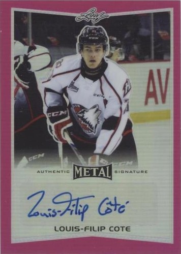 2015-16 Leaf Metal - Louis-FiLIP Cote #BA-LC1