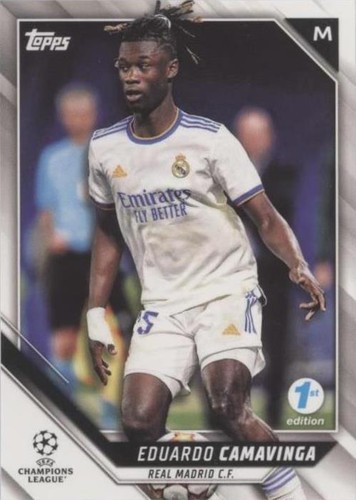 2021-22 Topps UCL Collection 1st Edition Eduardo Camavinga #141