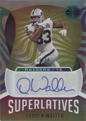 2021 Panini Illusions Darren Waller #SU-37