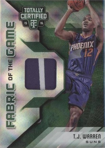 2015-16 Panini Totally Certified - T.J. Warren #FG-TJ