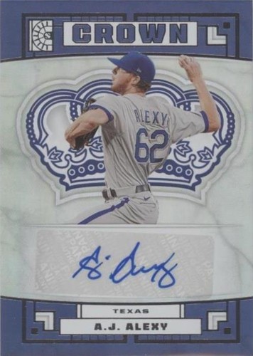 2022 Panini Capstone - A.J. Alexy #C-AA