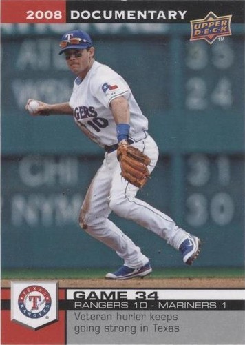 2008 Upper Deck Documentary - Michael Young #1174