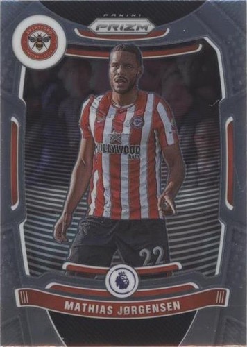 2021-22 Panini Prizm Premier League Mathias Jorgensen #146