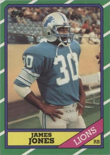 1986 Topps James Jones #245