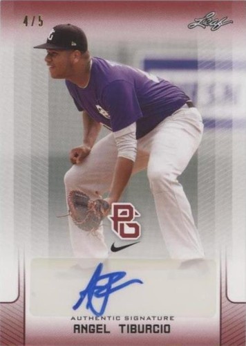 2017 Leaf Perfect Game National Showcase - Angel Tiburcio #BA-AT2