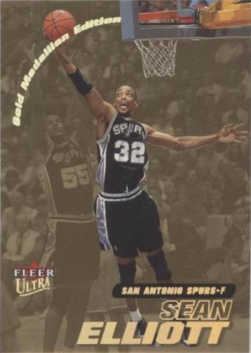 2000-01 Fleer Ultra - Sean Elliott #66G