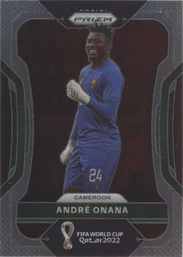 2022 Panini Prizm World Cup Qatar Andre Onana #37