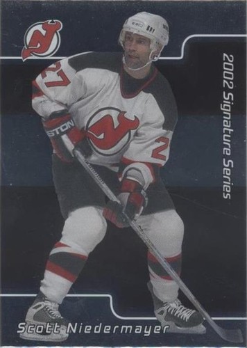 2001-02 In the Game Be A Player Signature Series - Scott Niedermayer #162