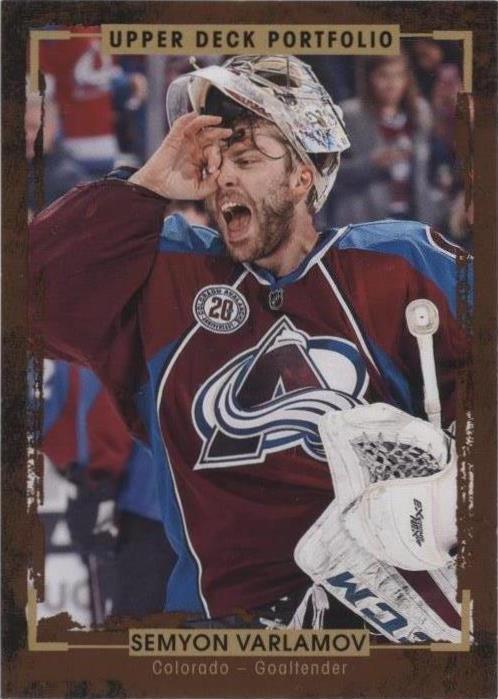 2015-16 Upper Deck Portfolio - Semyon Varlamov #128