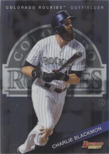 2015 Bowman's Best - Charlie Blackmon #74